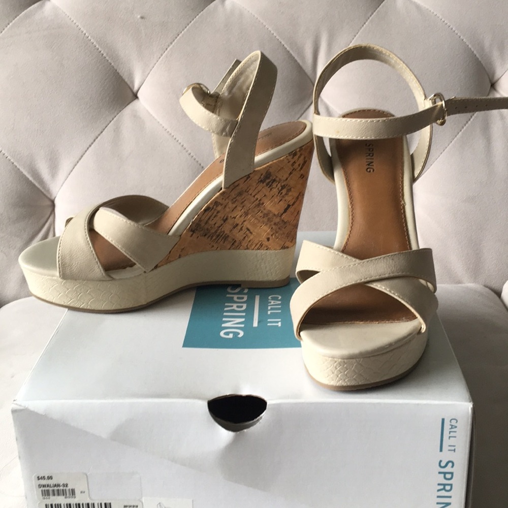 NEW W/BOX - Call It Spring Wedges